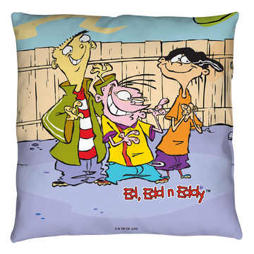 Ed, Edd n Eddy Ed Edd N Eddy Backyard Boys throw pillow