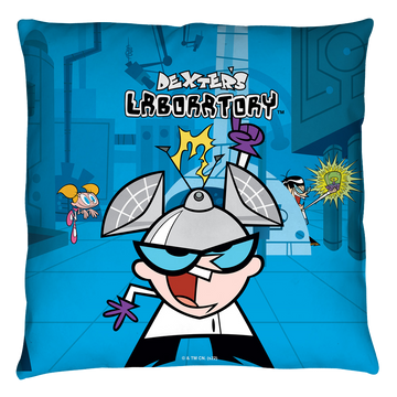 Dexters Lab Lab Throw Pillow Throw Pillows Dexter's Laboratory   