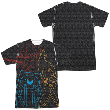 Adventure Time Adventure Trio Men's All Over Print T-Shirt Adventure Time