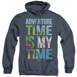 Adventure Time My Time - Heather Pullover Hoodie Heather Pullover Hoodie Adventure Time   