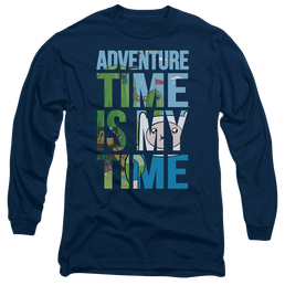 Adventure Time My Time - Men's Long Sleeve T-Shirt Men's Long Sleeve T-Shirt Adventure Time   