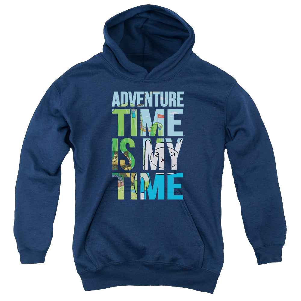 Adventure Time My Time - Youth Hoodie Youth Hoodie (Ages 8-12) Adventure Time   