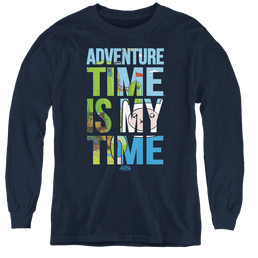 Adventure Time My Time - Youth Long Sleeve T-Shirt Youth Long Sleeve T-Shirt Adventure Time   