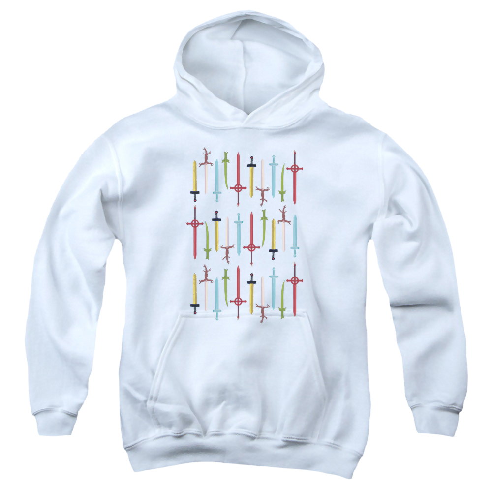 Adventure Time Swords - Youth Hoodie Youth Hoodie (Ages 8-12) Adventure Time   