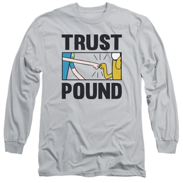 Adventure Time Trust Pound - Men's Long Sleeve T-Shirt Men's Long Sleeve T-Shirt Adventure Time   