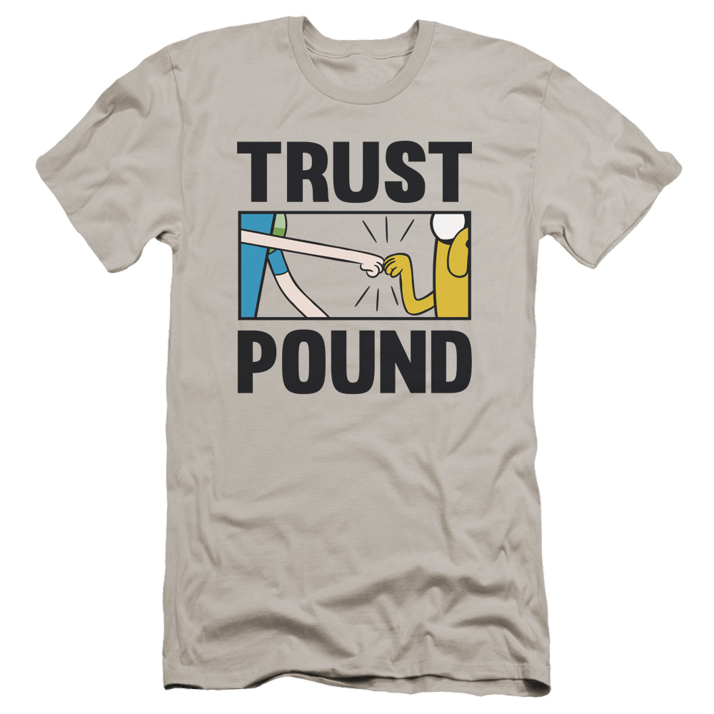 Adventure Time Trust Pound - Men's Premium Slim Fit T-Shirt Men's Premium Slim Fit T-Shirt Adventure Time   