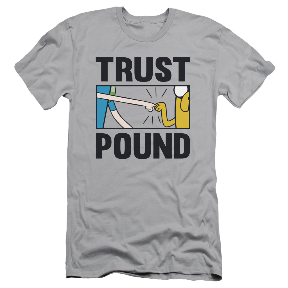 Adventure Time Trust Pound - Men's Slim Fit T-Shirt Men's Slim Fit T-Shirt Adventure Time   