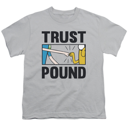 Adventure Time Trust Pound - Youth T-Shirt Youth T-Shirt (Ages 8-12) Adventure Time   