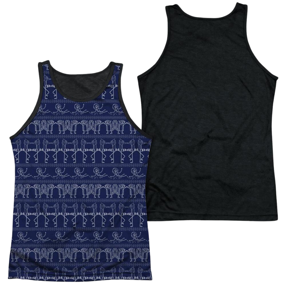 Regular Show Rs Pattern Men's Black Back Tank Men's Black Back Tank The Regular Show   