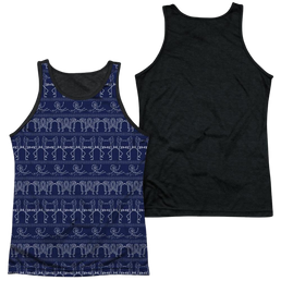 Regular Show Rs Pattern Men's Black Back Tank Men's Black Back Tank The Regular Show   