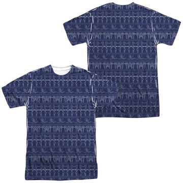 Regular Show Rs Pattern men's all-over print t-shirt