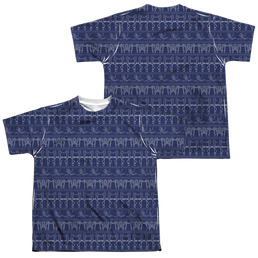 Regular Show, The Rs Pattern (Front/Back Print) - Youth All-Over Print T-Shirt Youth All-Over Print T-Shirt (Ages 8-12) The Regular Show   