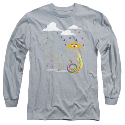 Adventure Time Lady In The Rain - Men's Long Sleeve T-Shirt Men's Long Sleeve T-Shirt Adventure Time   