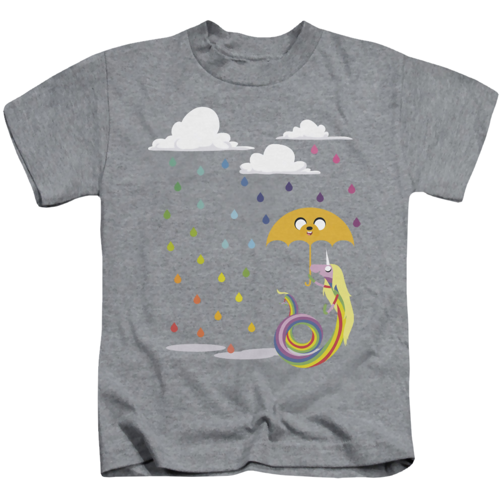 Adventure Time Lady In The Rain - Kid's T-Shirt Kid's T-Shirt (Ages 4-7) Adventure Time   
