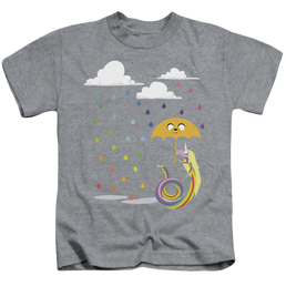 Adventure Time Lady In The Rain - Kid's T-Shirt Kid's T-Shirt (Ages 4-7) Adventure Time   