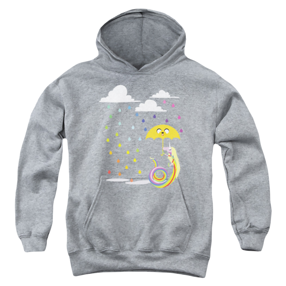 Adventure Time Lady In The Rain - Youth Hoodie Youth Hoodie (Ages 8-12) Adventure Time   