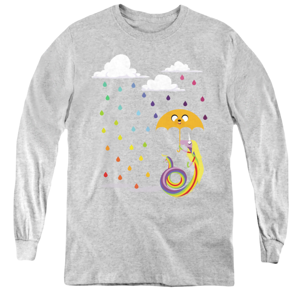 Adventure Time Lady In The Rain - Youth Long Sleeve T-Shirt Youth Long Sleeve T-Shirt Adventure Time   