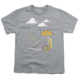 Adventure Time Lady In The Rain - Youth T-Shirt Youth T-Shirt (Ages 8-12) Adventure Time   