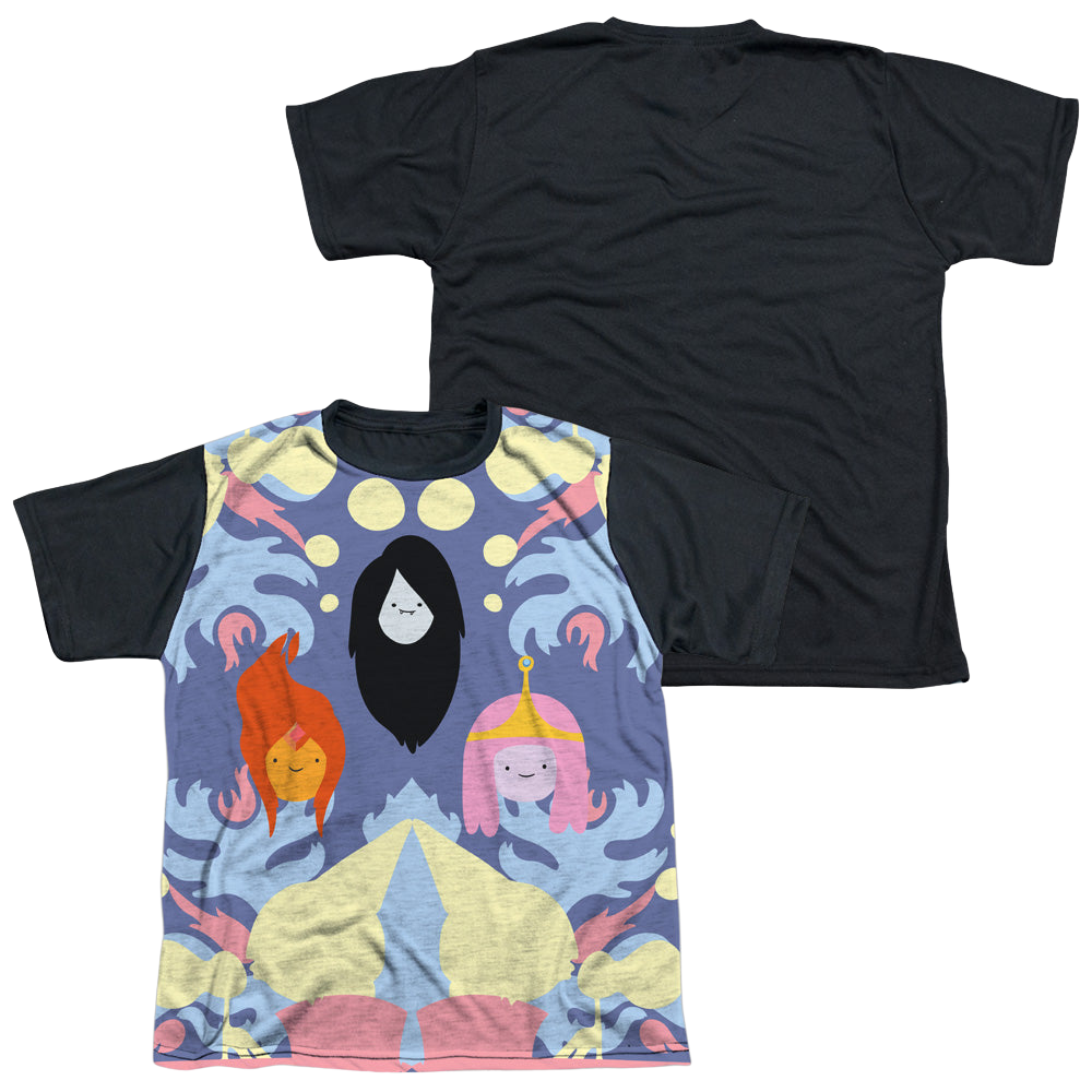 Adventure Time Pb, Fp & Marceline - Youth Black Back T-Shirt Youth Black Back T-Shirt (Ages 8-12) Adventure Time   