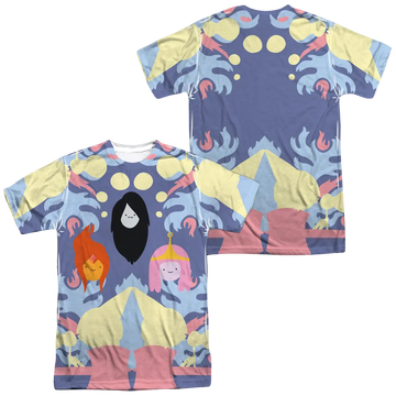 Adventure Time Pb, Fp & Marceline men's all-over print t-shirt