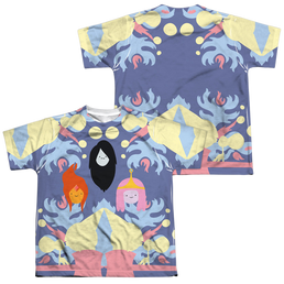 Adventure Time Pb, Fp & Marceline (F/B) - Youth All-Over Print T-Shirt Youth All-Over Print T-Shirt (Ages 8-12) Adventure Time   