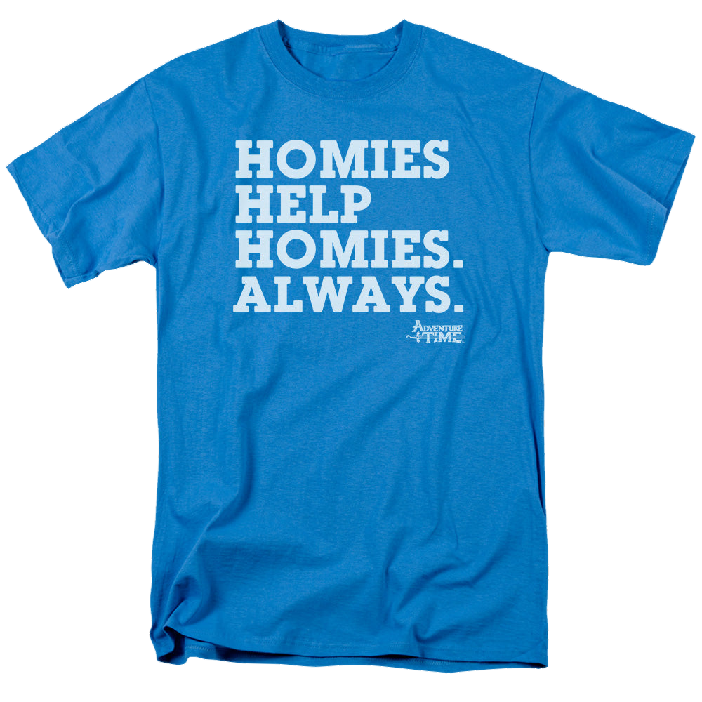 Adventure Time Homies Help Homies - Men's Regular Fit T-Shirt Men's Regular Fit T-Shirt Adventure Time   