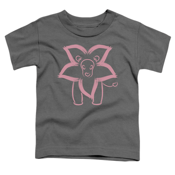 Charcoal toddler t-shirt with Steven Universe Lion graphic
