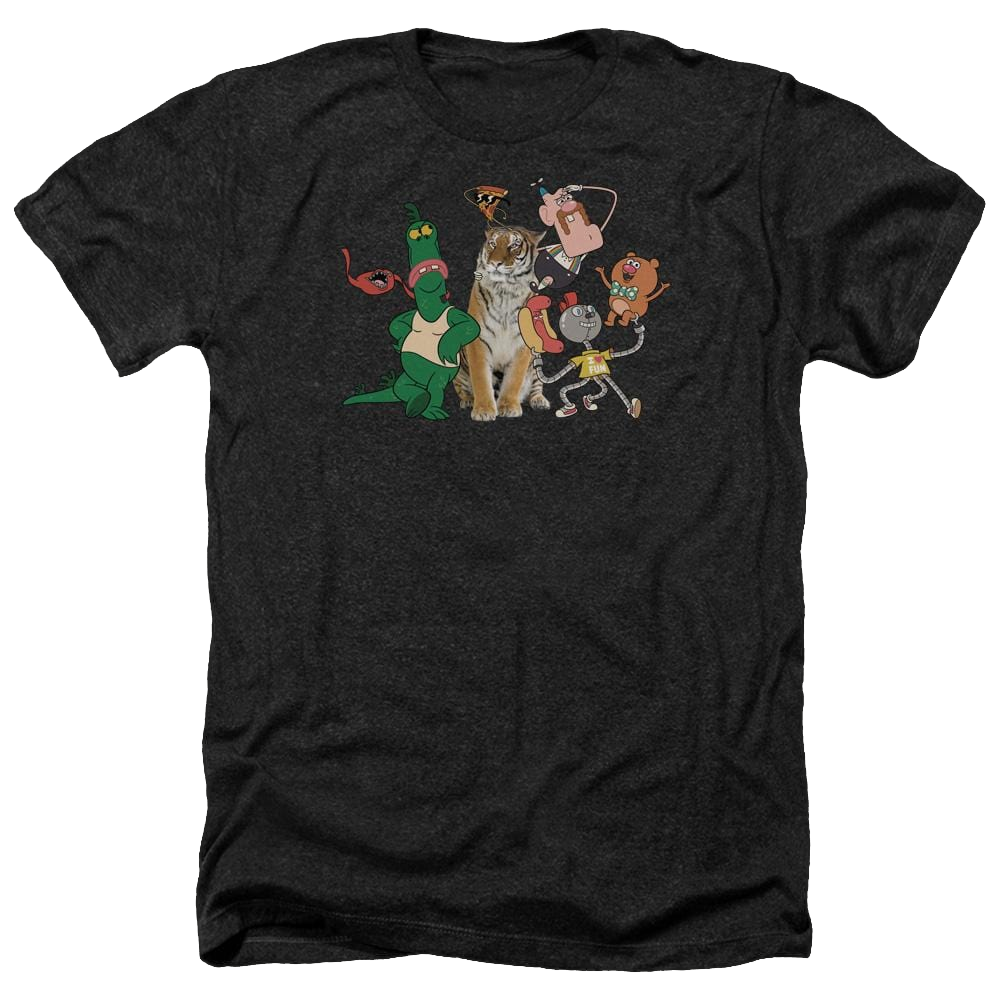 Uncle Grandpa Group Men's Heather T-Shirt Men's Heather T-Shirt Uncle Grandpa   