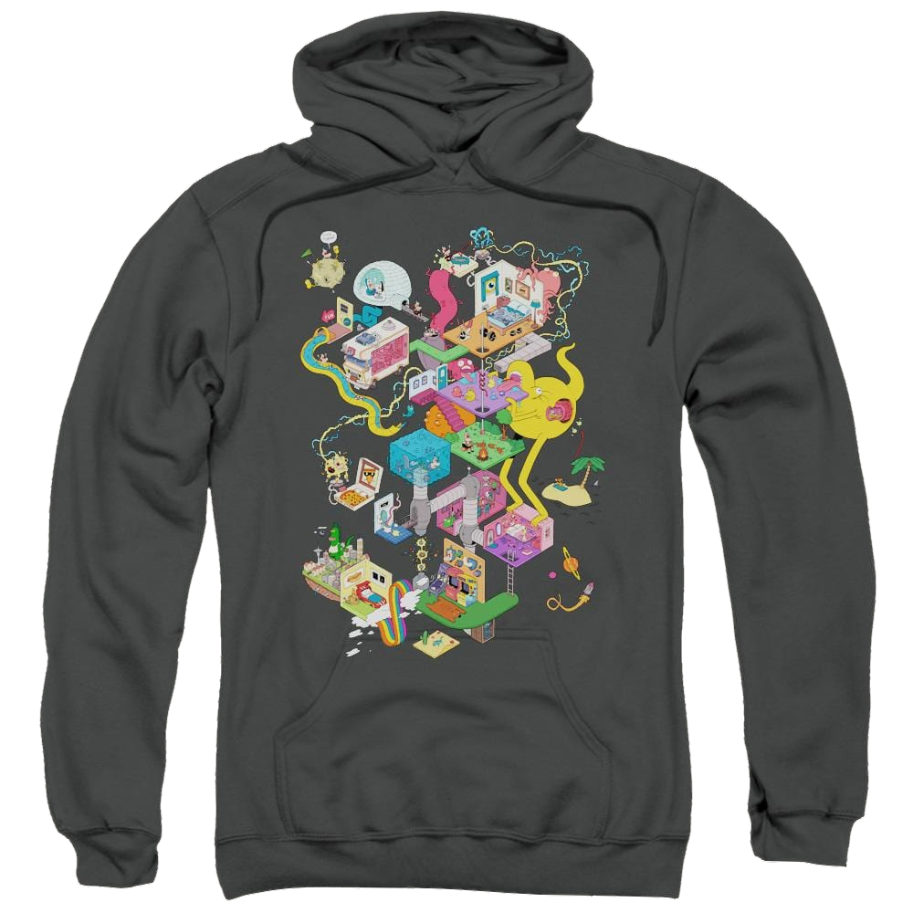 Uncle Grandpa Inside The Rv Pullover Hoodie Pullover Hoodie Uncle Grandpa   