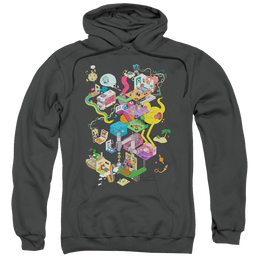 Uncle Grandpa Inside The Rv Pullover Hoodie Pullover Hoodie Uncle Grandpa   
