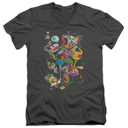 Uncle Grandpa Inside The Rv Men's V-Neck T-Shirt Men's V-Neck T-Shirt Uncle Grandpa   