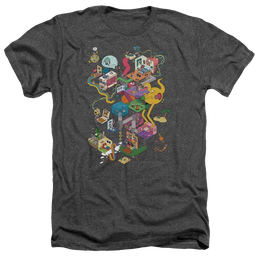 Uncle Grandpa Inside The Rv Men's Heather T-Shirt Men's Heather T-Shirt Uncle Grandpa   