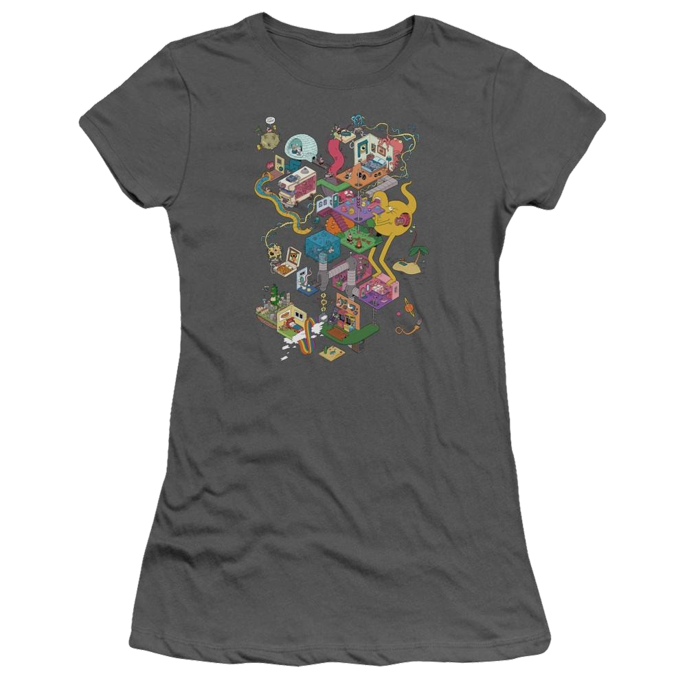 Uncle Grandpa Inside The Rv Juniors T-Shirt Juniors T-Shirt Uncle Grandpa   