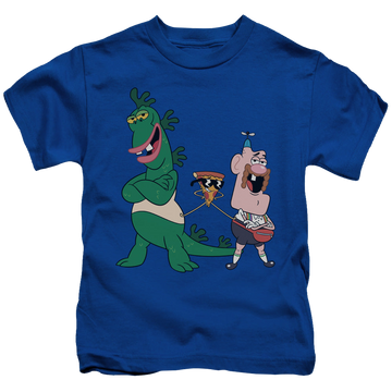 Royal kid's t-shirt for ages 4 to 7 with Uncle Grandpa The Guys graphic