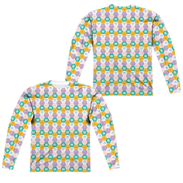 Adventure Time Hexagon Pattern Men's All-Over Print T-Shirt Men's All-Over Print Long Sleeve Adventure Time   
