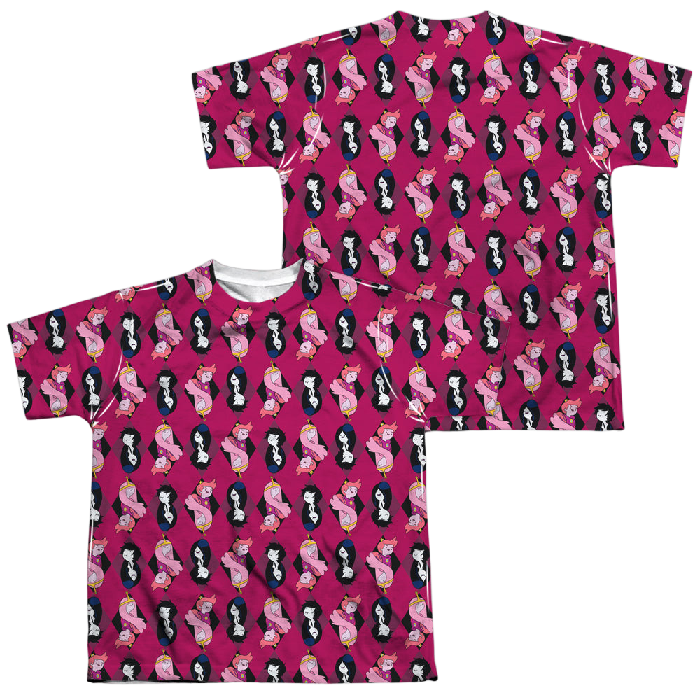 Adventure Time Allover Diamonds - Youth All-Over Print T-Shirt Youth All-Over Print T-Shirt (Ages 8-12) Adventure Time   
