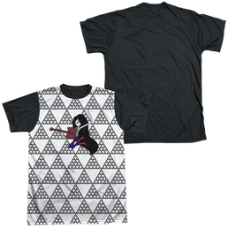 Adventure Time Marcy Triangles - Men's Black Back T-Shirt Men's Black Back T-Shirt Adventure Time   