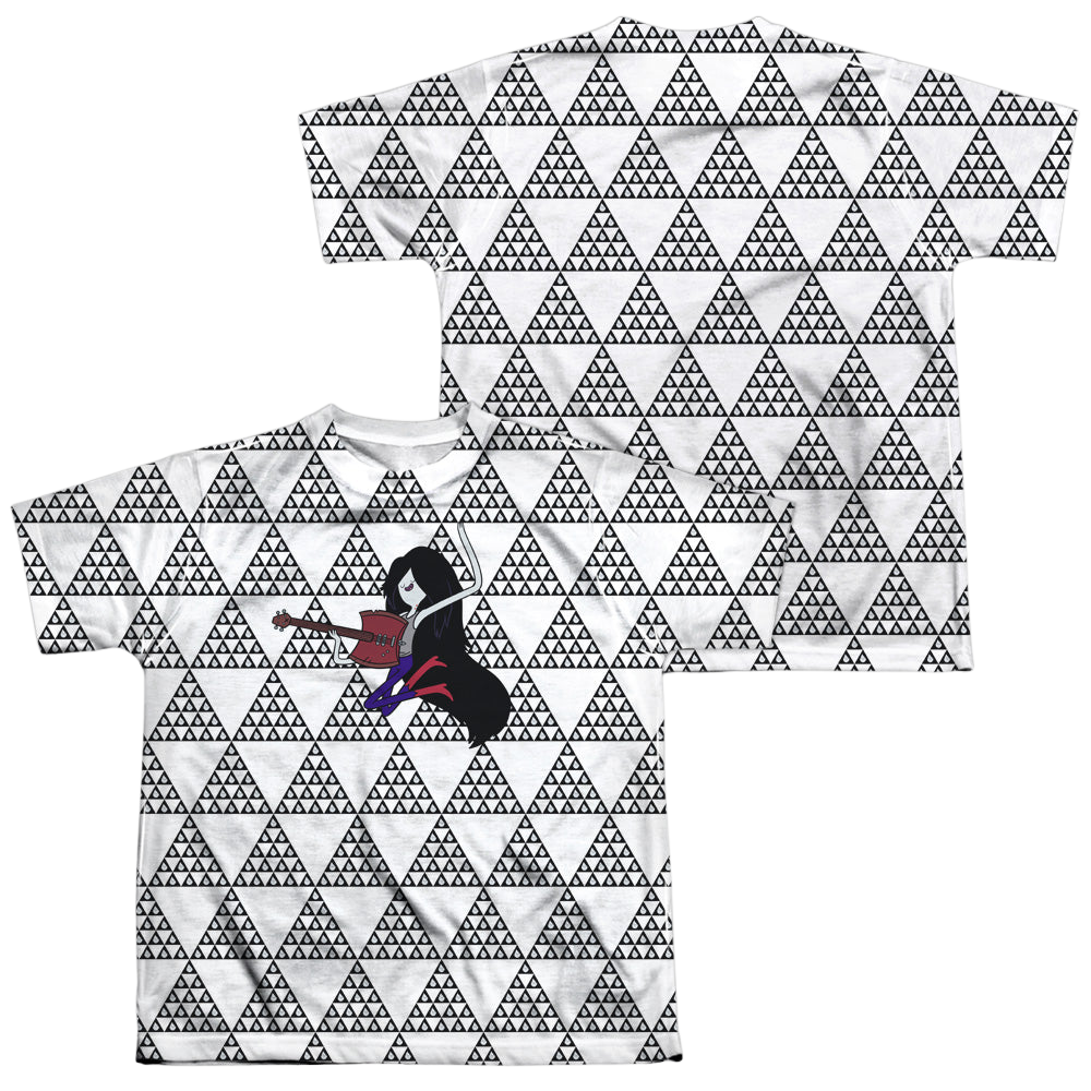 Adventure Time Marcy Triangles (Front/Back Print) - Youth All-Over Print T-Shirt Youth All-Over Print T-Shirt (Ages 8-12) Adventure Time   