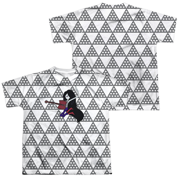Adventure Time Marcy Triangles youth all-over print t-shirt for ages 8 to 12