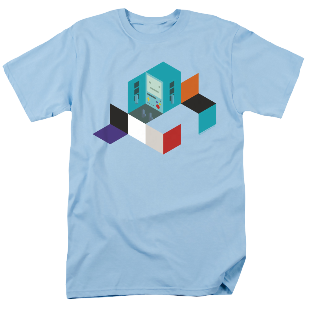 Adventure Time Bmo Blocks - Men's Regular Fit T-Shirt Men's Regular Fit T-Shirt Adventure Time   