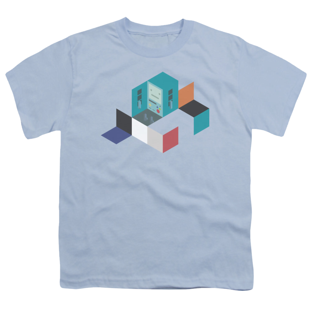 Adventure Time Bmo Blocks - Youth T-Shirt Youth T-Shirt (Ages 8-12) Adventure Time   