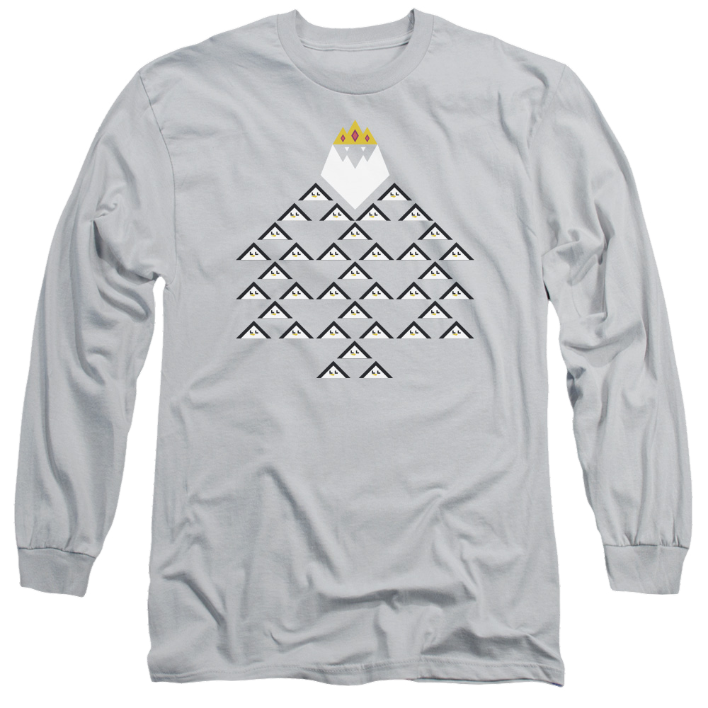 Adventure Time Ice King Triangle - Men's Long Sleeve T-Shirt Men's Long Sleeve T-Shirt Adventure Time   