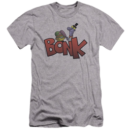 Dexter's Laboratory Bonk - Men's Premium Slim Fit T-Shirt Men's Premium Slim Fit T-Shirt Dexter's Laboratory   