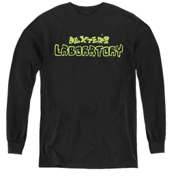 Dexter's Laboratory Dexters Logo - Youth Long Sleeve T-Shirt Youth Long Sleeve T-Shirt Dexter's Laboratory   