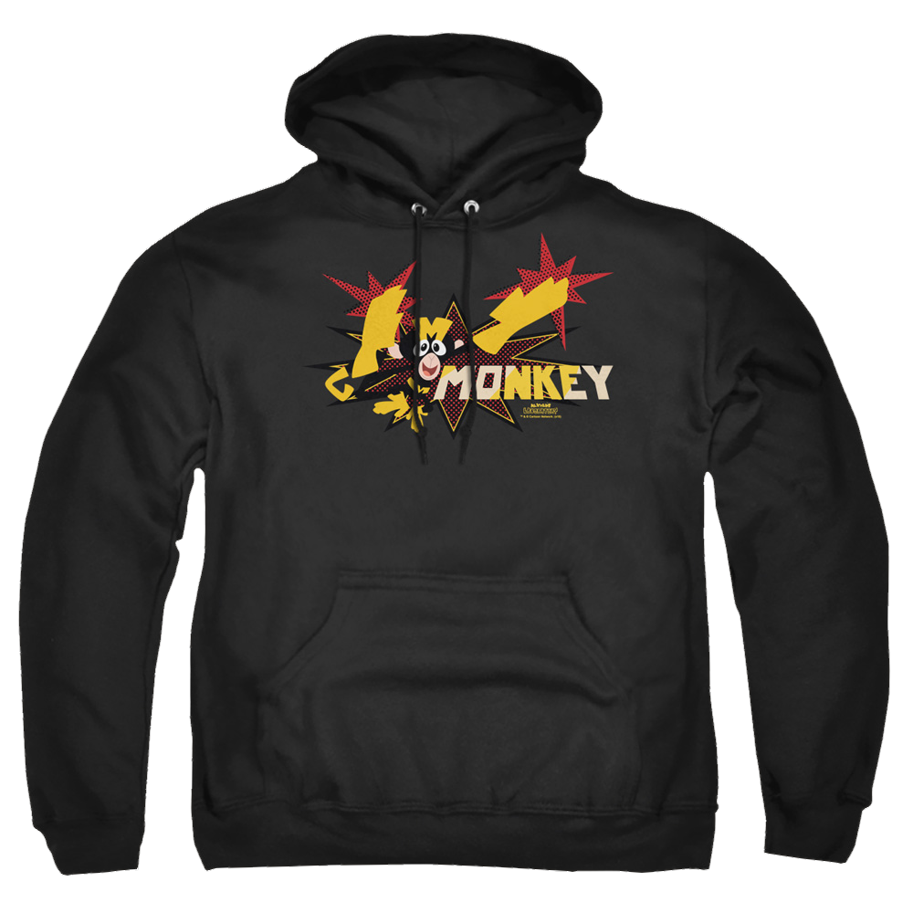 Dexter's Laboratory Monkey - Pullover Hoodie Pullover Hoodie Dexter's Laboratory   