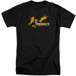 Dexter's Laboratory Monkey - Men's Tall Fit T-Shirt Men's Tall Fit T-Shirt Dexter's Laboratory   