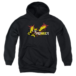 Dexter's Laboratory Monkey - Youth Hoodie Youth Hoodie (Ages 8-12) Dexter's Laboratory   