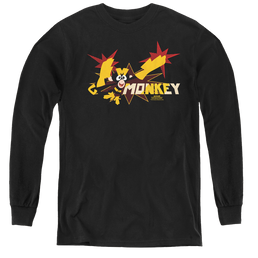 Dexter's Laboratory Monkey - Youth Long Sleeve T-Shirt Youth Long Sleeve T-Shirt Dexter's Laboratory   