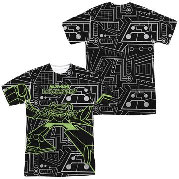 Dexter's Laboratory Robot men's all-over print t-shirt