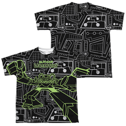 Dexter's Laboratory Robot (Front - Youth All-Over Print T-Shirt Youth All-Over Print T-Shirt (Ages 8-12) Dexter's Laboratory   